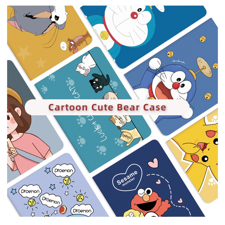 เคสแม่เหล็ก ลายการ์ตูนหมีน่ารัก สําหรับ Lenovo Xiaoxin Pad 11 นิ้ว Tab P11 P11 Pro TB-J706F J716F J6