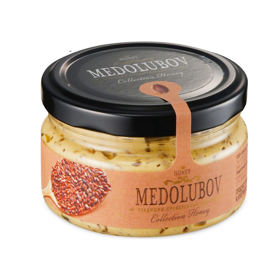 น้ำผึ้งซูเฟล่ผสมเมล็ดแฟลกซ์  Honey Soufflé Flex Seed 100ml.