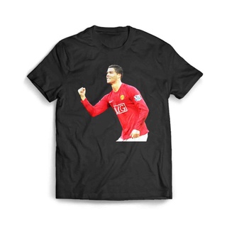 เสื้อผ้าผชเสื้อยืด พิมพ์ลาย Cristiano Ronaldo MuS-5XL