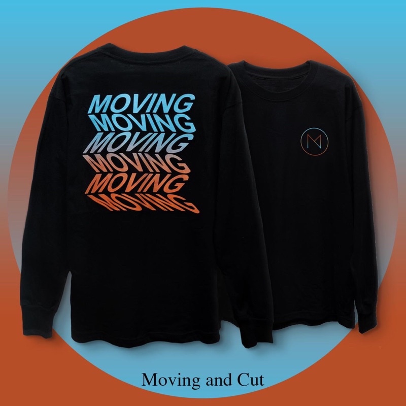 เสื้อวงmoving and cut ราคารวมส่ง