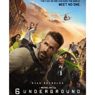 6 Underground 6 ลับ ดับ โหด (2019) DVD Master พากย์ไทย