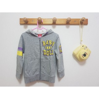 เสื้อแขนยาวเด็ก เสื้อแจ็คเก็ตเด็กมีฮู้ด งานแบรนด์ Baby Doll งานนำเข้าจากญี่ปุ่น ไซส์ 100