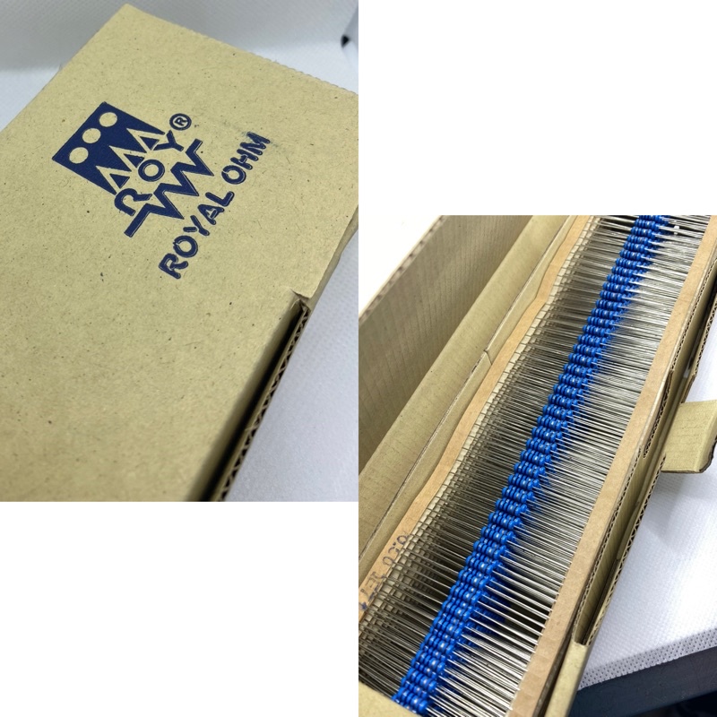 [จำนวน 100ตัว] Resistor ตัวต้านทาน R ½W 1%