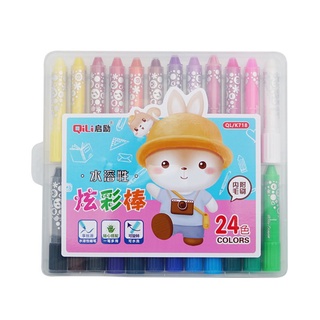 สีเทียน 3in1 Silky Crayons 24สี