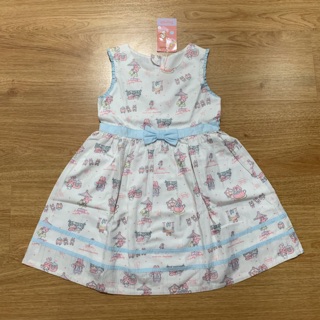 Sanrio ชุดเดรสสวย ลาย My Melody ใส่สบาย น่ารัก Size 110,120