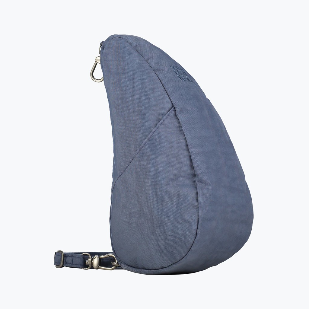 Healthy Back Bag กระเป๋าสะพาย ผ้าไนลอน สีฟ้า ขนาด Large Baglett กระเป๋าเพื่อสุขภาพ น้ำหนักเบา Skik