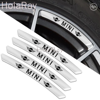 สติกเกอร์ติดดุมล้อรถยนต์ สําหรับ Mini R54 R55 R56 R60 F54 F55 F56 F60 F61 4 ชิ้น