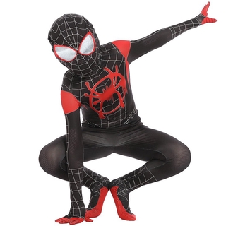 พร้อมส่งในไทย * เก็บเงินปลายทาง Super Iron Spider-Man cos clothes Marvel cartoon anime adult children bodysuit