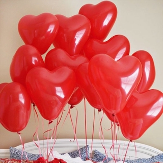 10pcs 12inches Red Pink White Love Heart Latex Balloon Wedding Birthday Party Decoration