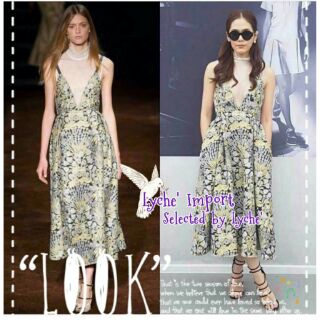 พร้อมส่ง Flora lundi dress เสื้อ เอี๊ยมเดรสสุดเก๋ งานสวยเป๊ะ