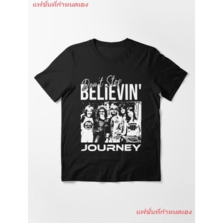 Bess Seller The Journey Essential T-Shirt การเดินทาง ​วงร็อค Journey เสื้อยืดผู้หญิง เสื้อยืดผู้ชาย เสื้อยืดคอกลม เสื้อย