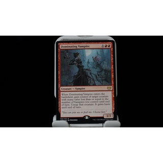 Magic the Gathering Dominating Vampire - Showcase R MTG Innistrad: Crimson Vow