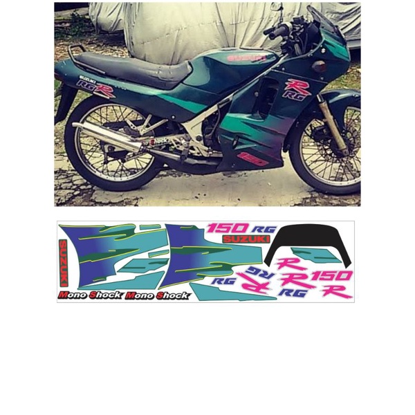 แถบคริสตัล Suzuki RGR 150 สติ๊กเกอร์จัมโบ้ RGR ที่ดีที่สุด