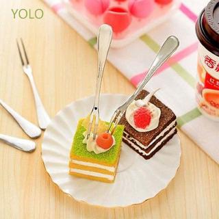 yolo ชุดช้อนส้อมแฮนด์เมด 2 ชิ้น