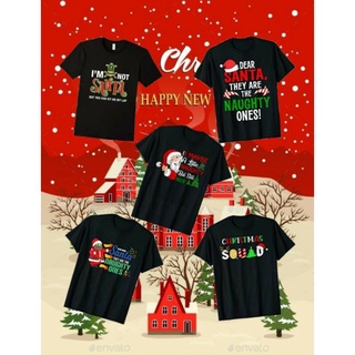 Tee เสื้อแฟชั่นผญ เสื้อเด็กหญิง - เสื้อยืดคริสต์มาสเสื้อผ้า Tshirt / แต่งงานกับ CHRITMAS / ซานตาคลอส