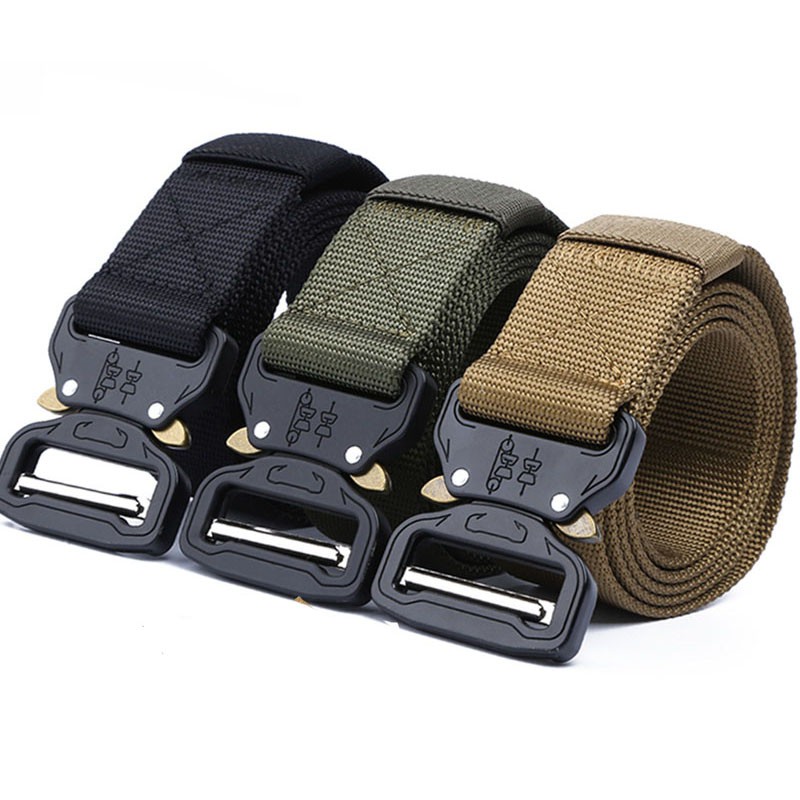 MILOTA Tactical Army Military Belt 125cm - เข็มขัดยุทธวิธี