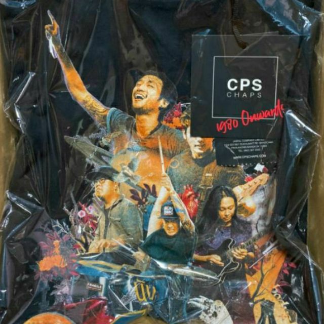 ของแท้ ส่งไว!! เสื้อยืด Bodyslam CHAPS รุ่นคอนเสิร์ต นับ 1 ถึง 7 Limited edition ระวังของปลอมด้อยคุณ