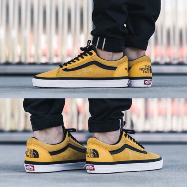 The north face store vans yellow