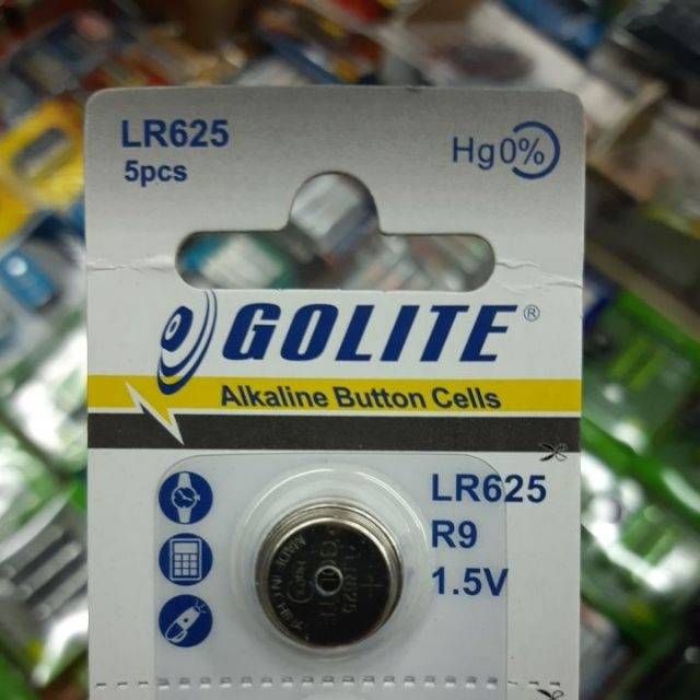 (1ก้อน) ถ่านกล้อง LR625, LR9, R9, PX625, 625GH, V625U, L1560F 1.5V Golite, Vinnic, Golden Power 1ก้อน ของใหม่ ของแท้