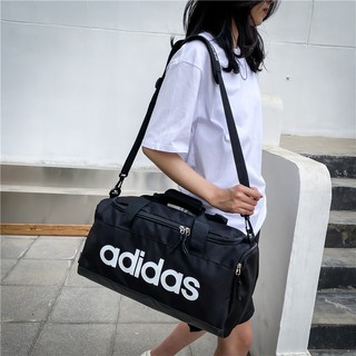 Adidas กระเป๋าสะพายกีฬาสำหรับผู้ชายและผู้หญิงความจุขนาดใหญ่