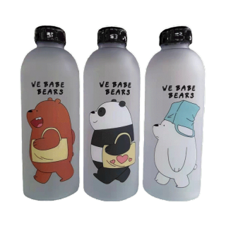 Aoda ขวดน้ำwe bare bears สุดน่ารัก ขนาด 1000ml