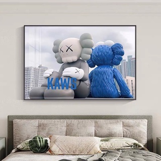 kaws รูปติดผนังkaws ขนาดจริง ขนาดใหญ่ กรอบรูปตกแต่งบ้านสไตล์นอร์ดิก