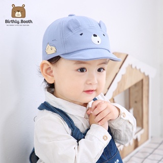 หมวกแก๊ปเด็ก หมวกเด็กกันแดด ลายหมี 3เดือน-2ปี [พร้อมส่ง] ใส่สบาย งานพรีเมี่ยม