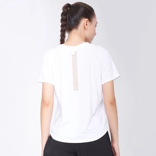 เสื้อยืด แขนช็อต ผ้าตาข่าย ระบายอากาศ พลัสไซซ์ 3XL 4XL สําหรับผู้หญิง ใส่ออกกําลังกาย เล่นโยคะ