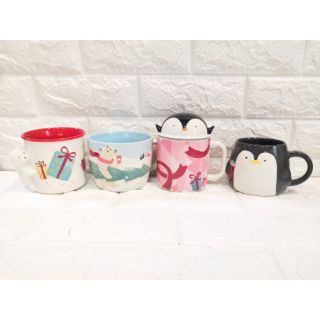 แก้ว Starbucks Christmas Collection Polar Bear &amp; Penguin