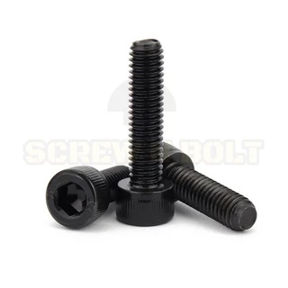 น็อต สกรู หัวจม 6 เหลี่ยม เหล็กแข็ง 12.9 เกลียวมิล หยาบ M5 M6 / Hex Socket Cap Machine Screw 12.9