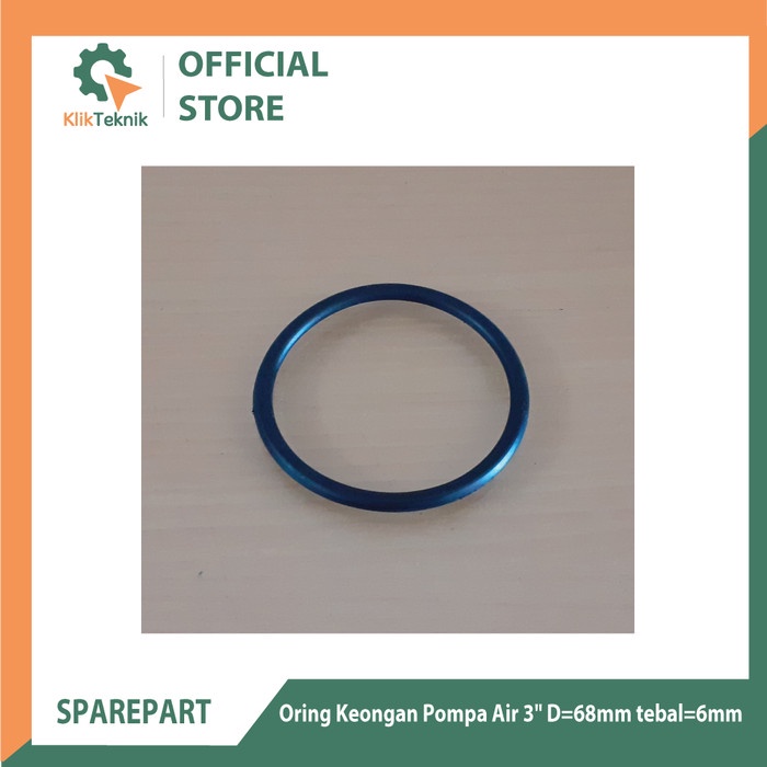 Oring kongan/case ปั๊มน้ํา volute 3" D=หนา 68mm=6mm