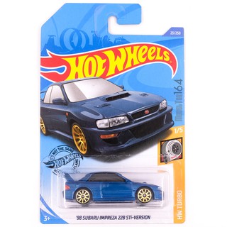 รถเหล็ก HOTWHEELS ของแท้ ’98 Subaru Impreza 22B STi-Version (Metalflake Blue)