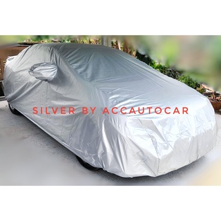 ผ้าคลุมรถ Mazda 3-5 ประตู ผ้า Silver Coat งานตรงรุ่น