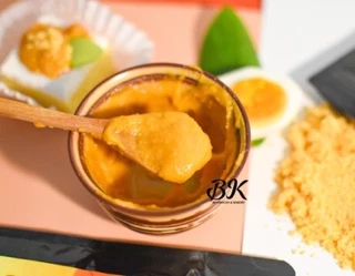 ผงไข่เค็ม ขนาด 100 กรัม ไข่แดงเค็ม ผง วัตถุดิบเบเกอรี