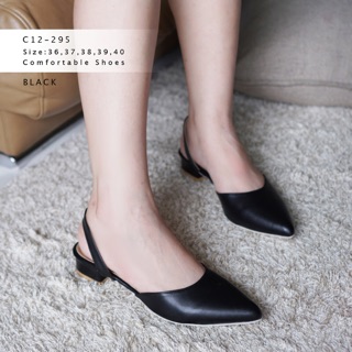 C12-295 รองเท้าคัทชูหัวแหลม