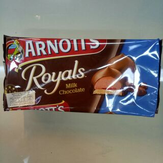 Arnotts Royals Milk Chocolate Biscuits 200g.