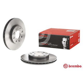 จานเบรคหน้า CHEVROLET AVEO T200 T250 T255 1.4 1.6 2006-2012 09 3090 21 BREMBO