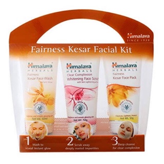 ✺Himalaya Fairness Kesar Facial Kit. Set. (เซ็ตปรับหน้าขาวใส)☬