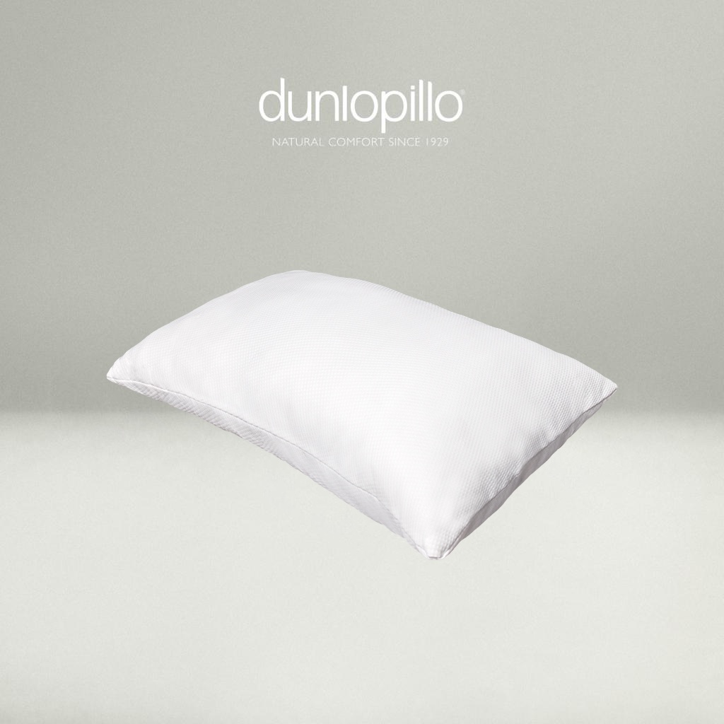 หมอน Dunlopillo White cloud Dacron 60 x 40 ซม. (หมอนไดนามอน) หมอนโรงแรมมาตรฐาน