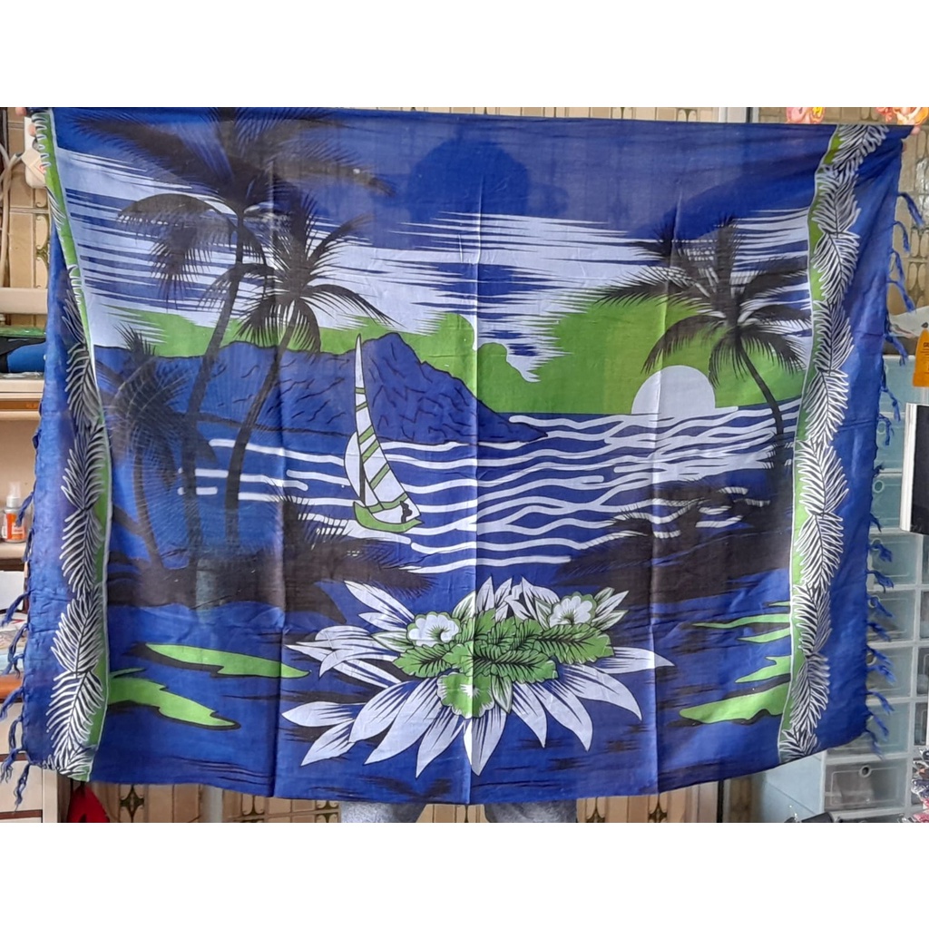 ผ้าคลุมไหล่ผ้าห่มบาหลี/ผ้าบาลี Motif SR03 - SFShop