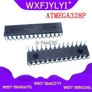 แฟลชไดรฟ์ Atmega328P Chip Atmega328 Atmega328P-Pu Mcu Avr 32K 20Mhz 1 ชิ้น/ชุด Dip-28