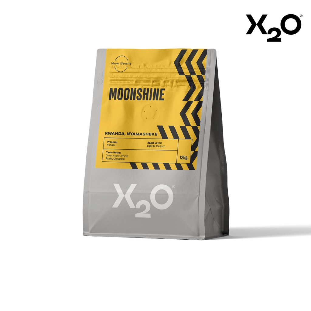 X2O COFFEE MOONSHINE 125 g. (Omni Roast)