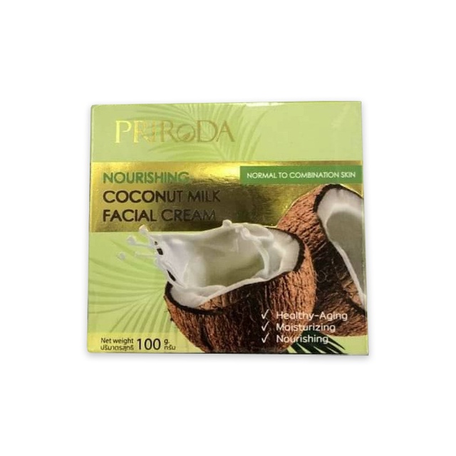 Priroda Coconut milk facial cream