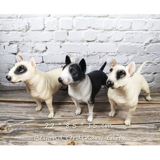 โมเดลบูลเทอเรีย มี 2 สี พร้อมส่ง (Bull Terrier​ Model)​