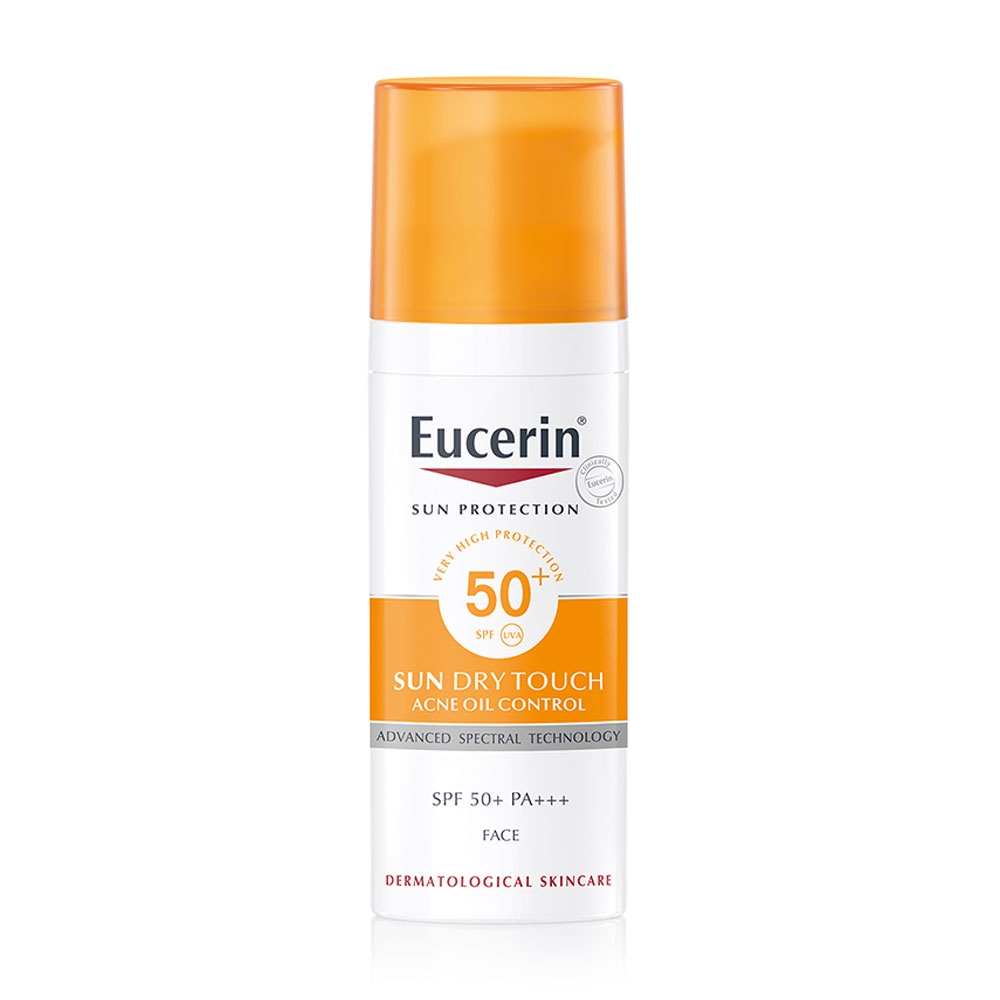 Eucerin Sun Dry Touch Acne Oil Control Face SPF50+ 50ml. Shopee Thailand