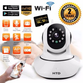 Ace HD P2P กล้องวงจร ปิด IP Camera Support 128GB รุ่น keye – สีขาว