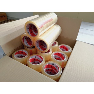 OPP Tape เทปใส กว้าง 2 นิ้ว ยาว100หลา (6ม้วน)