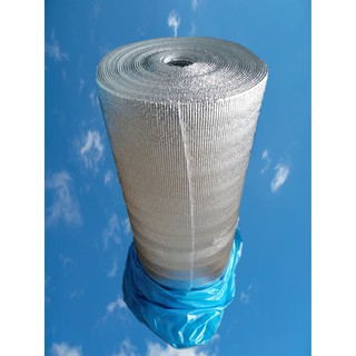 ฉนวนPEเคลือบฟอยล์2ด้าน.หนา3mm.ยาว5m.Insulation Epe Foam2sides3mm90cm5m.