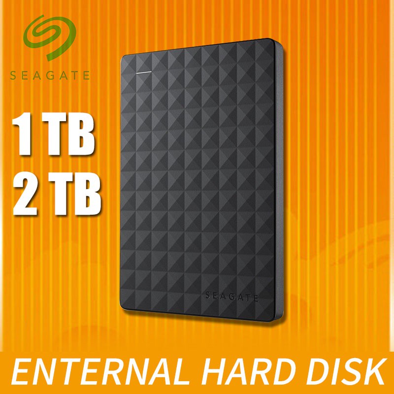 Seagate External hard disk 1TB/2TB 2.5 inch USB3.0 ฮาร์ดดิสก์ความเร็วสูง