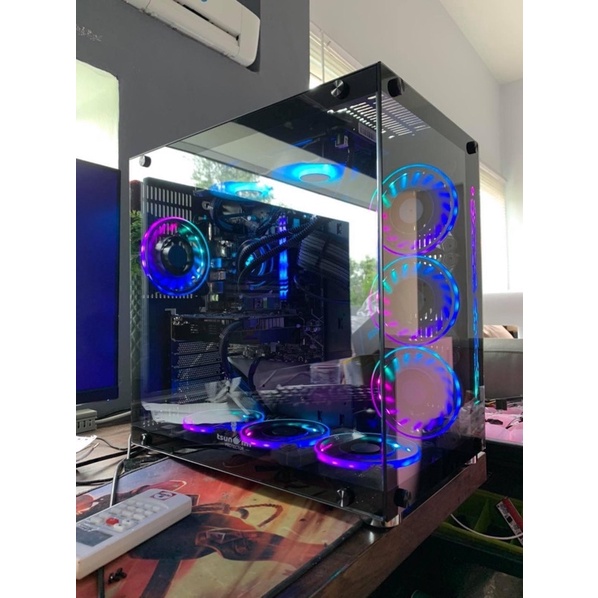 I5 11400f H510m Ram 16gb rgb Ssd m.2 480gb Gtx 1060 3g (ประกัน 3เดือน) Psu 600wfull สายถัก 1 ชุด ชุด